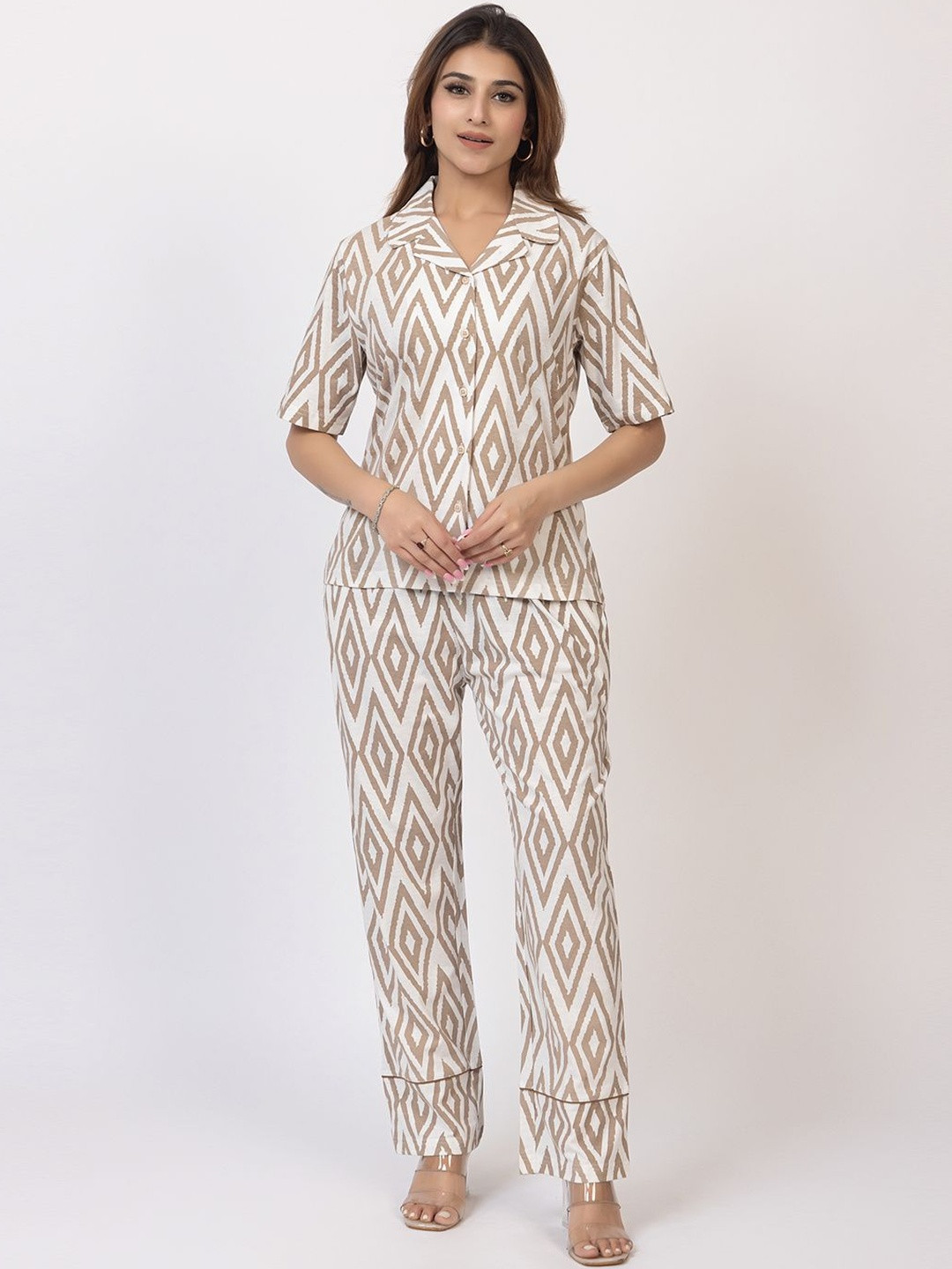 ELEVEIGHT Women Printed Night suit