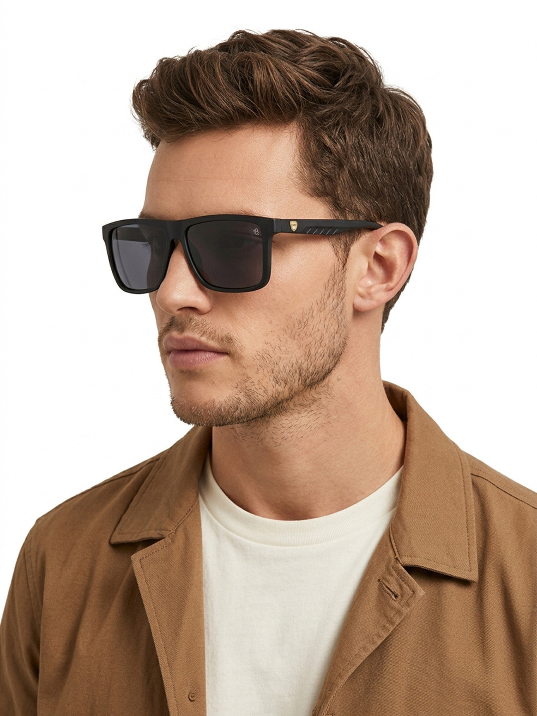 Eyejack by Voyage Unisex Wayfarer Sunglasses with UV Protected Lens TB34CL1068