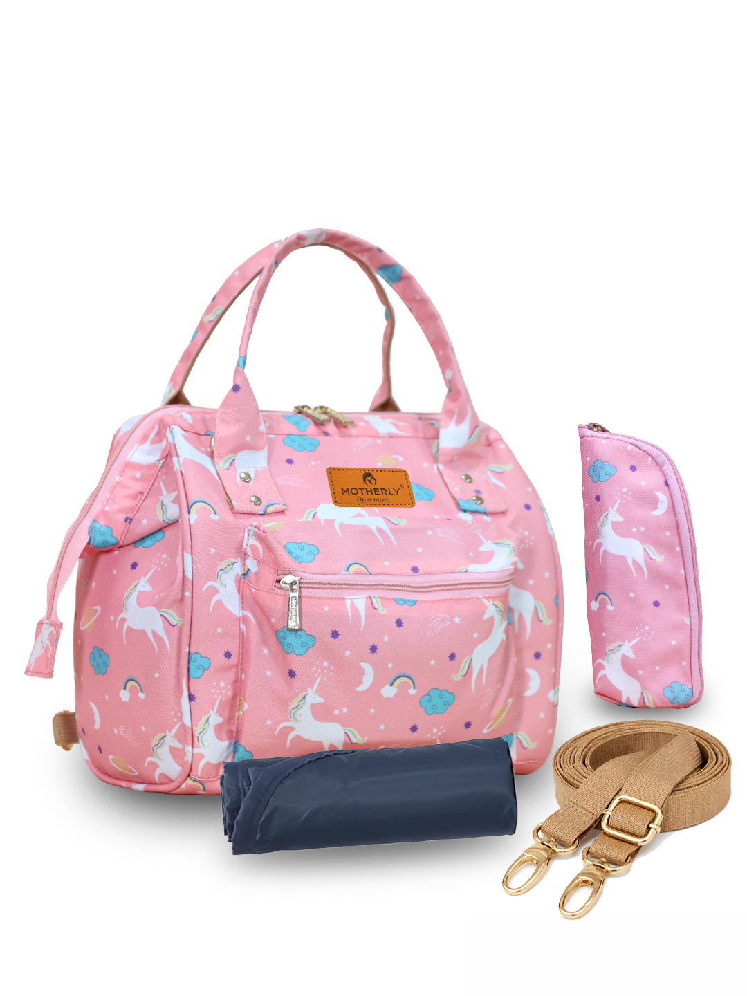 Motherly Nano Diaper Bag Combo Set with Accessories Diaper Bags For Baby