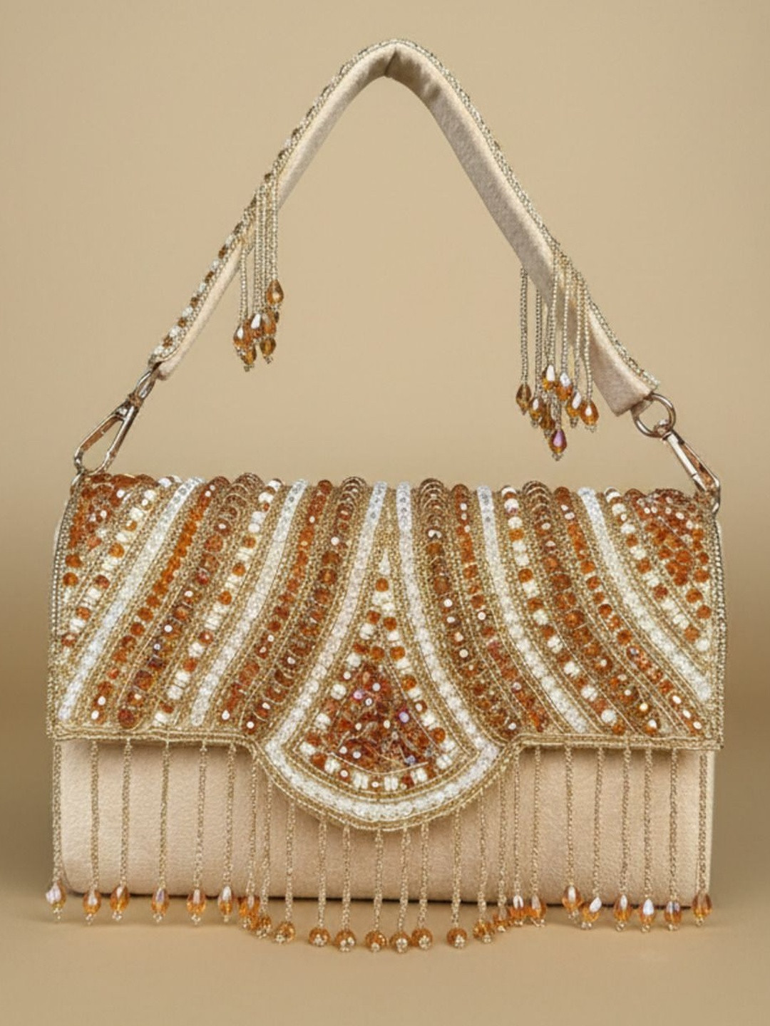 Nicoberry Embellished Box Clutch
