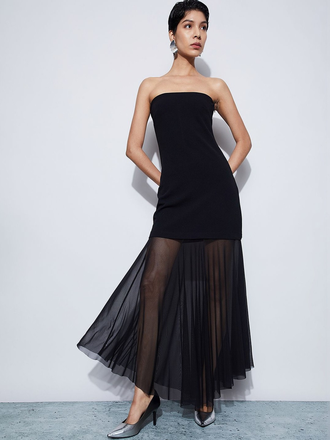 CODE by Lifestyle Layered Sheath Maxi Dress