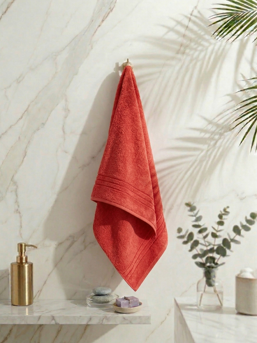 Monte Carlo Jazz Dorothy Red Cotton 340 Gsm 75X150 Cm 1 Bath Towel
