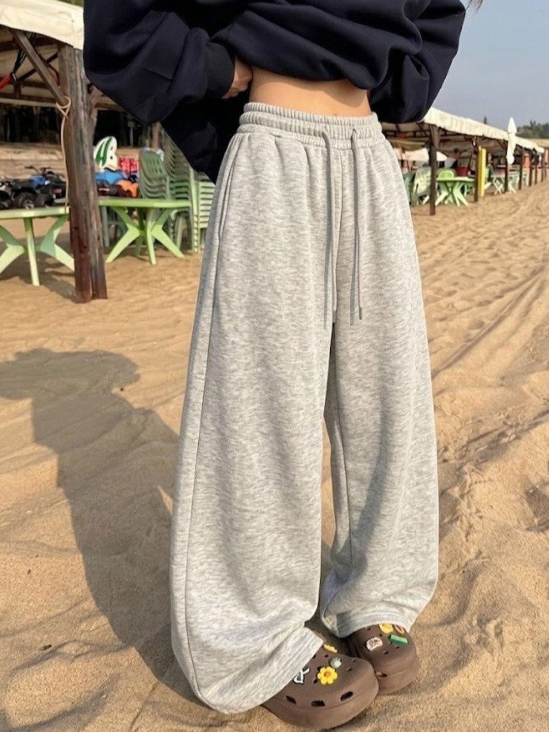 dockstreet Women Relaxed Fit Track Pants