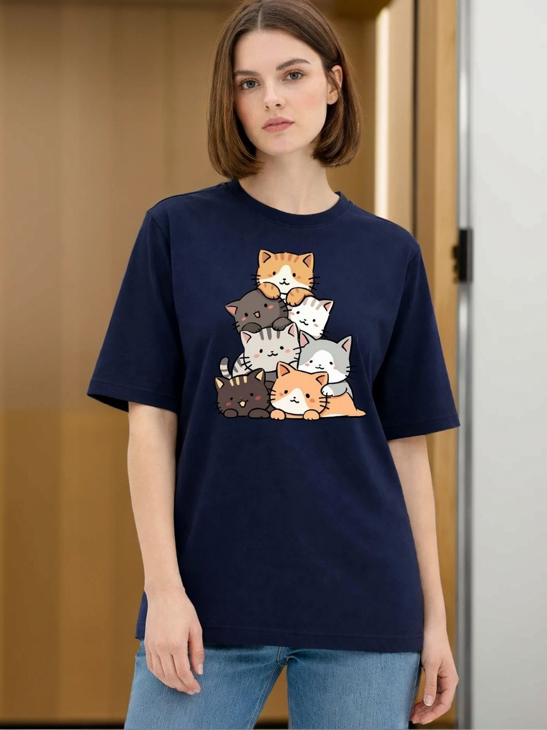 BELTLY Women Printed T-shirt