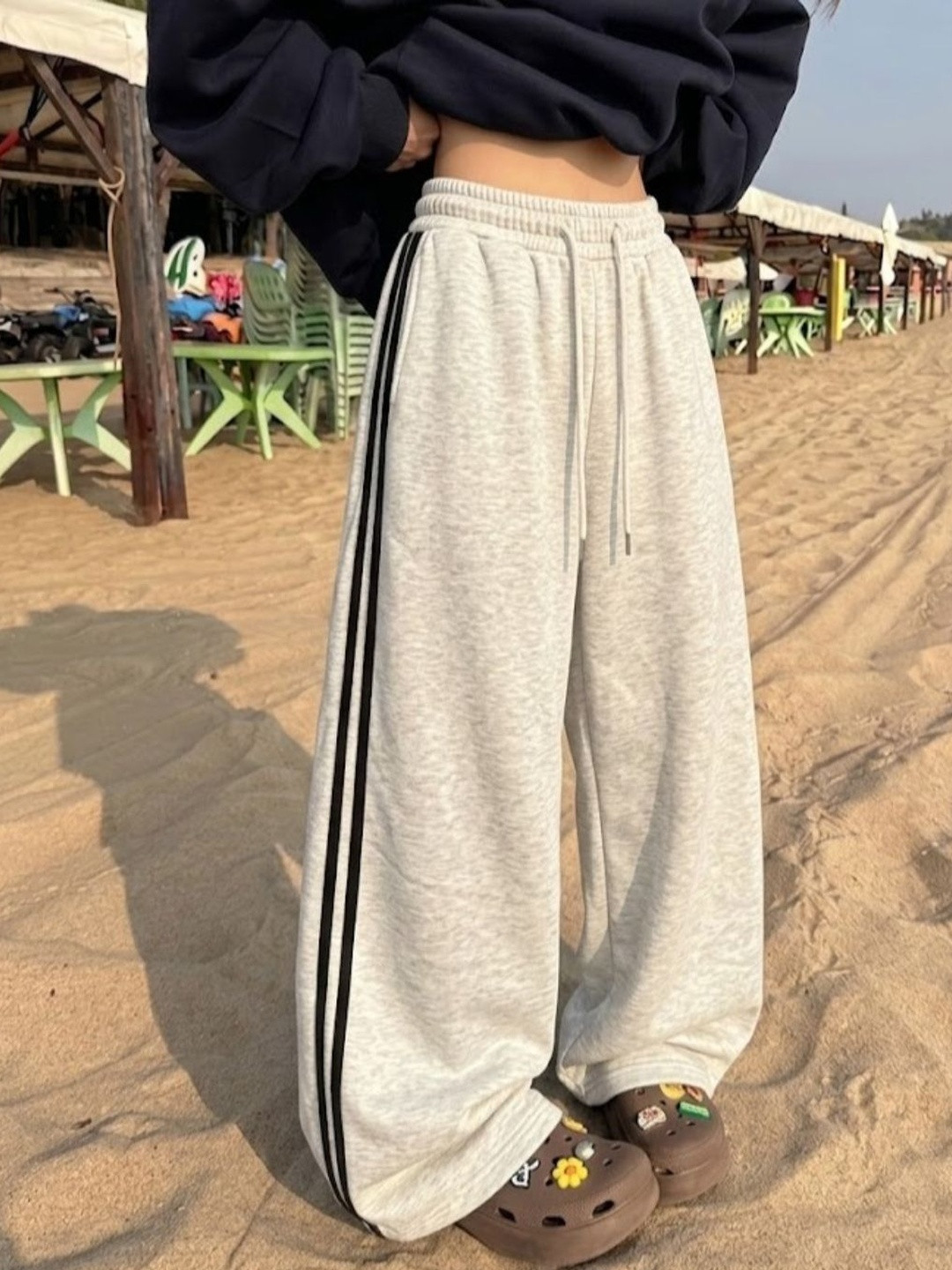 dockstreet Women Relaxed Fit Track Pants