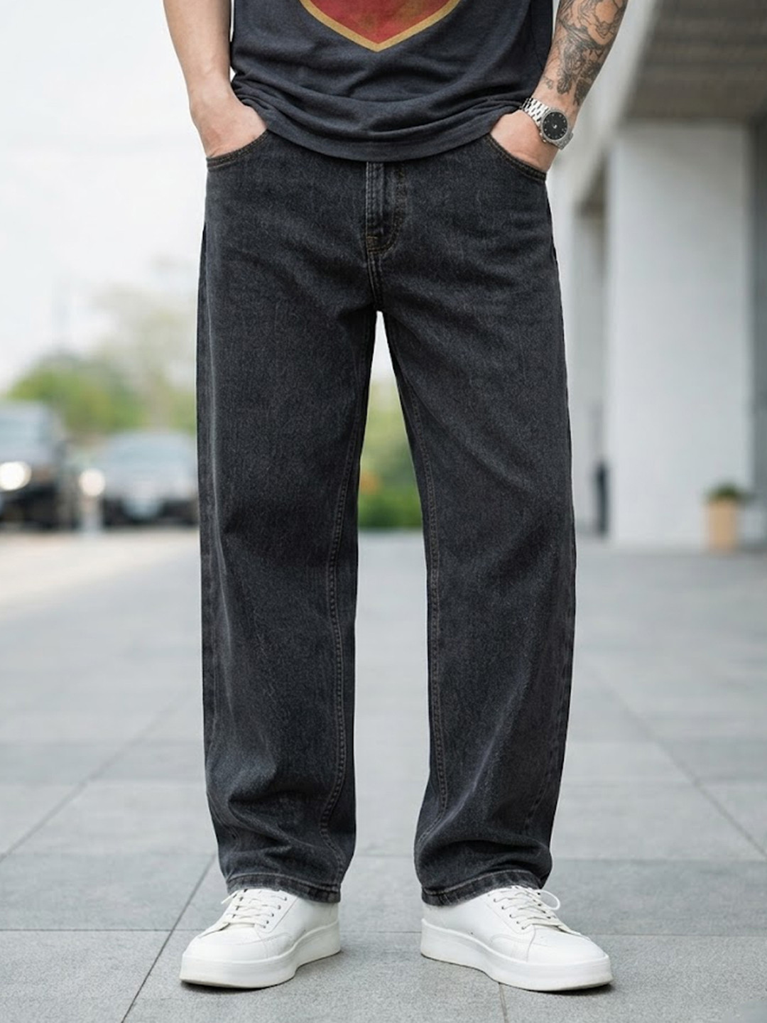 FALKRA Men High-Rise Stretchable Jeans