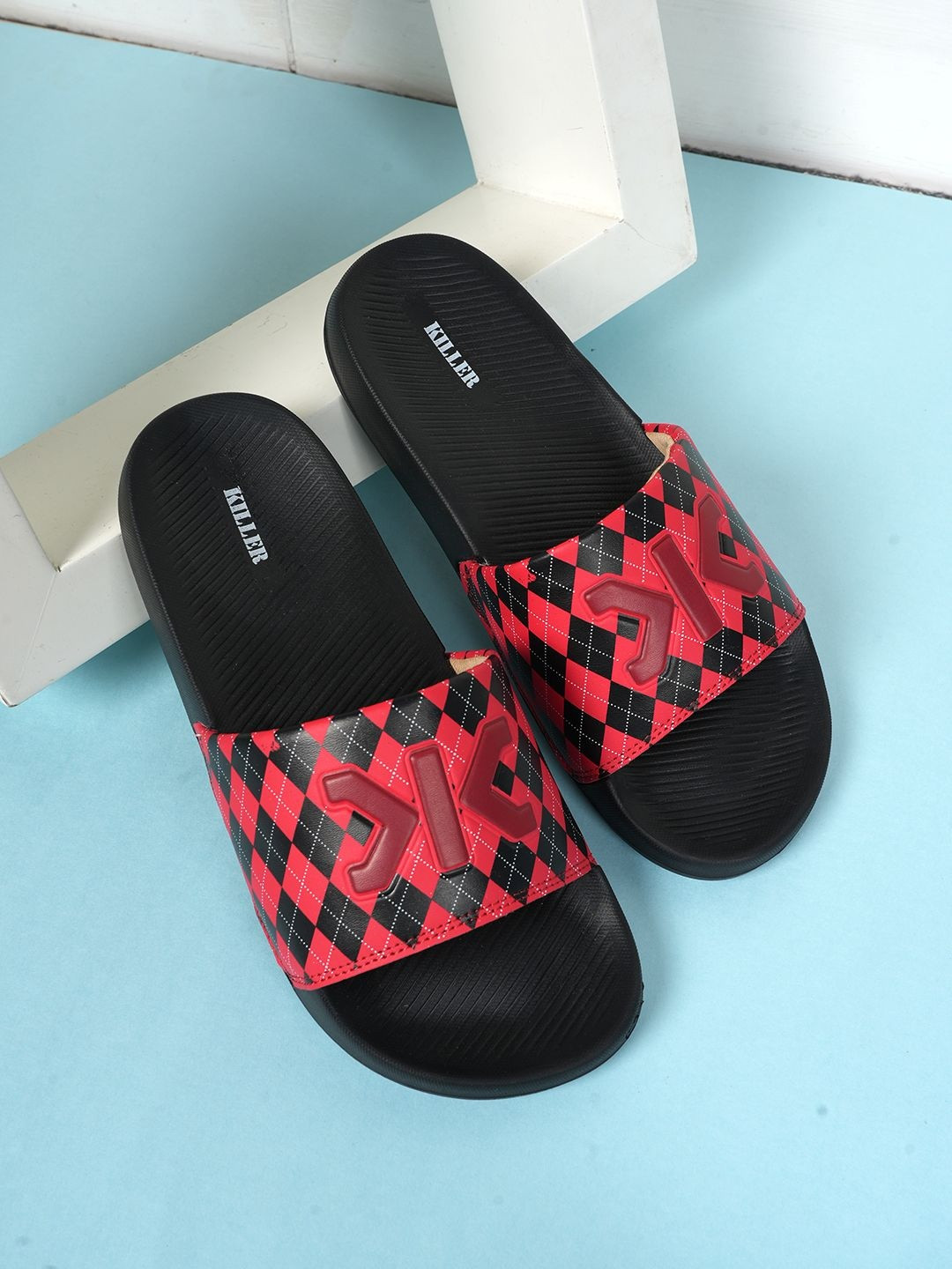 Killer Men Printed Sliders