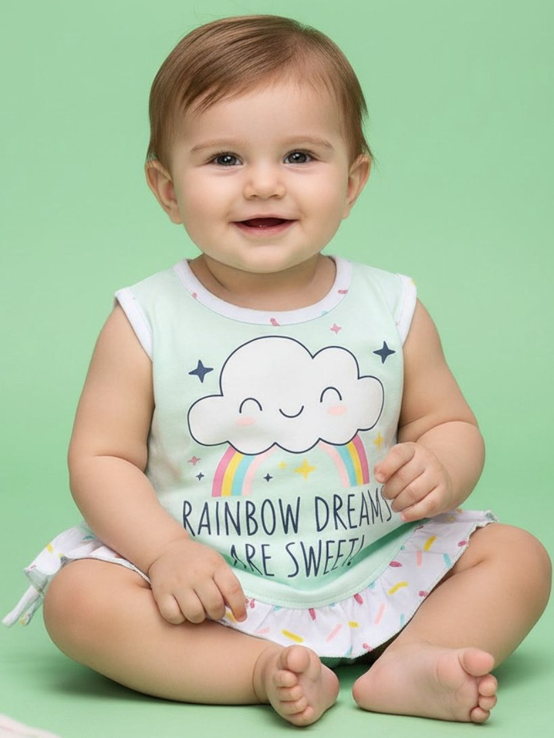 V-Mart Girls Printed Top