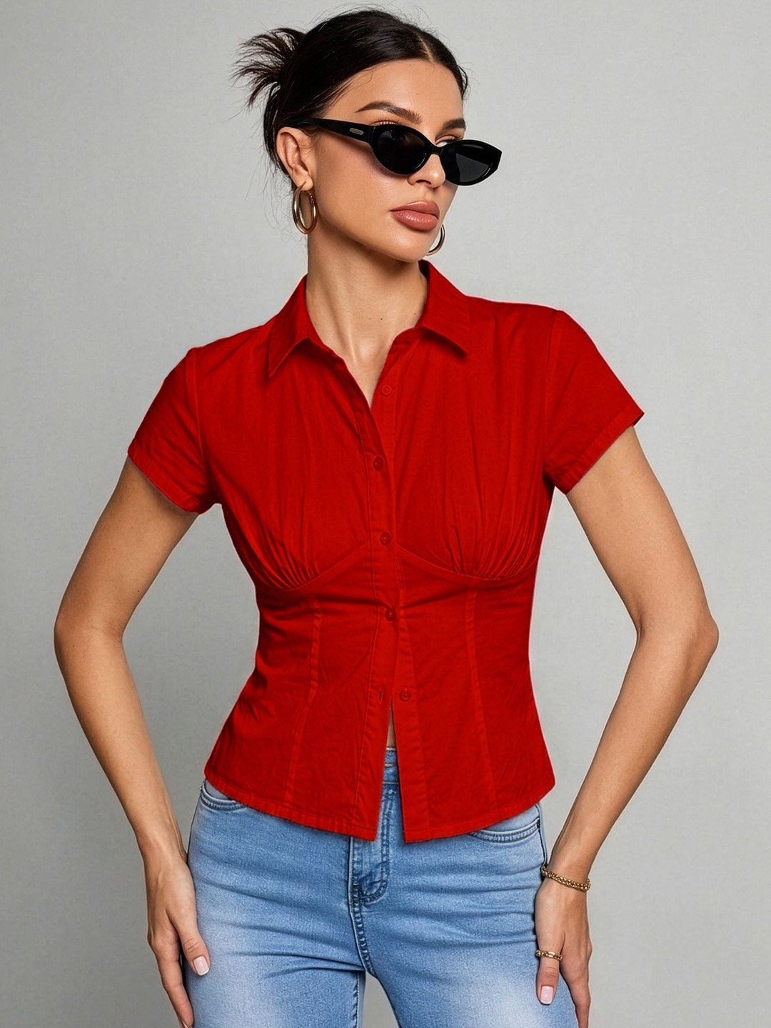 MULVARI Women Casual Shirt