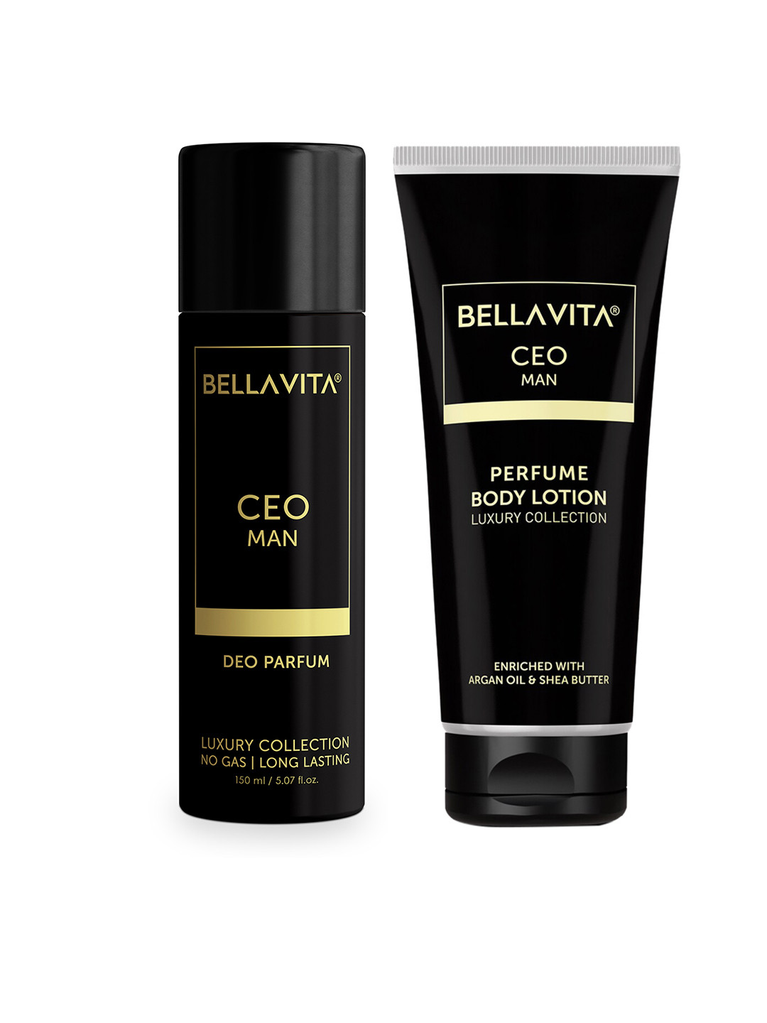 Bella Vita Organic CEO Man Deo Combo - Body Parfum 150ml & Body Lotion 200ml