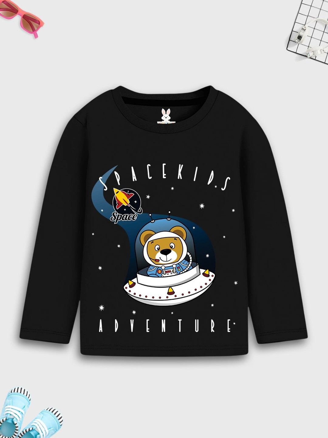 KIDSCRAFT Boys Graphic Printed T-shirt