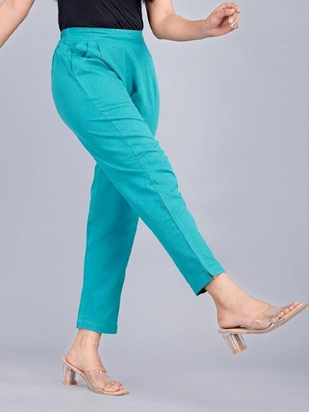 PalloStyle Women Tailored Easy Wash Trousers