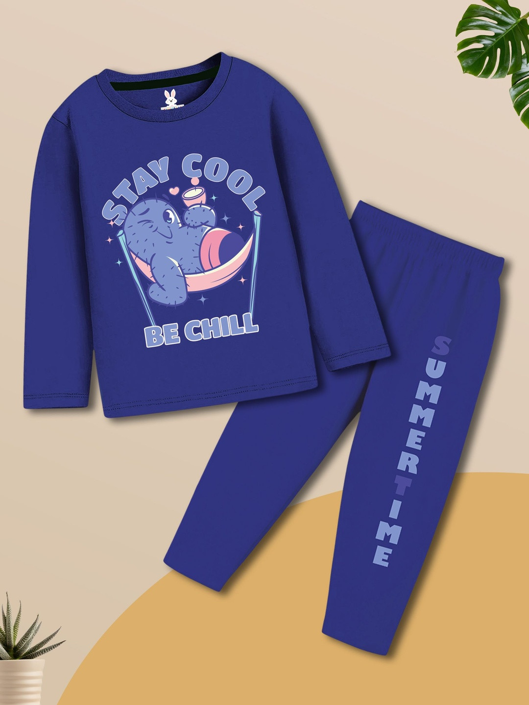 KIDSCRAFT Boys Printed Night suit