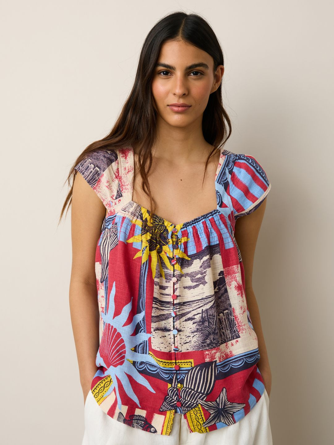 NEXT Printed Top
