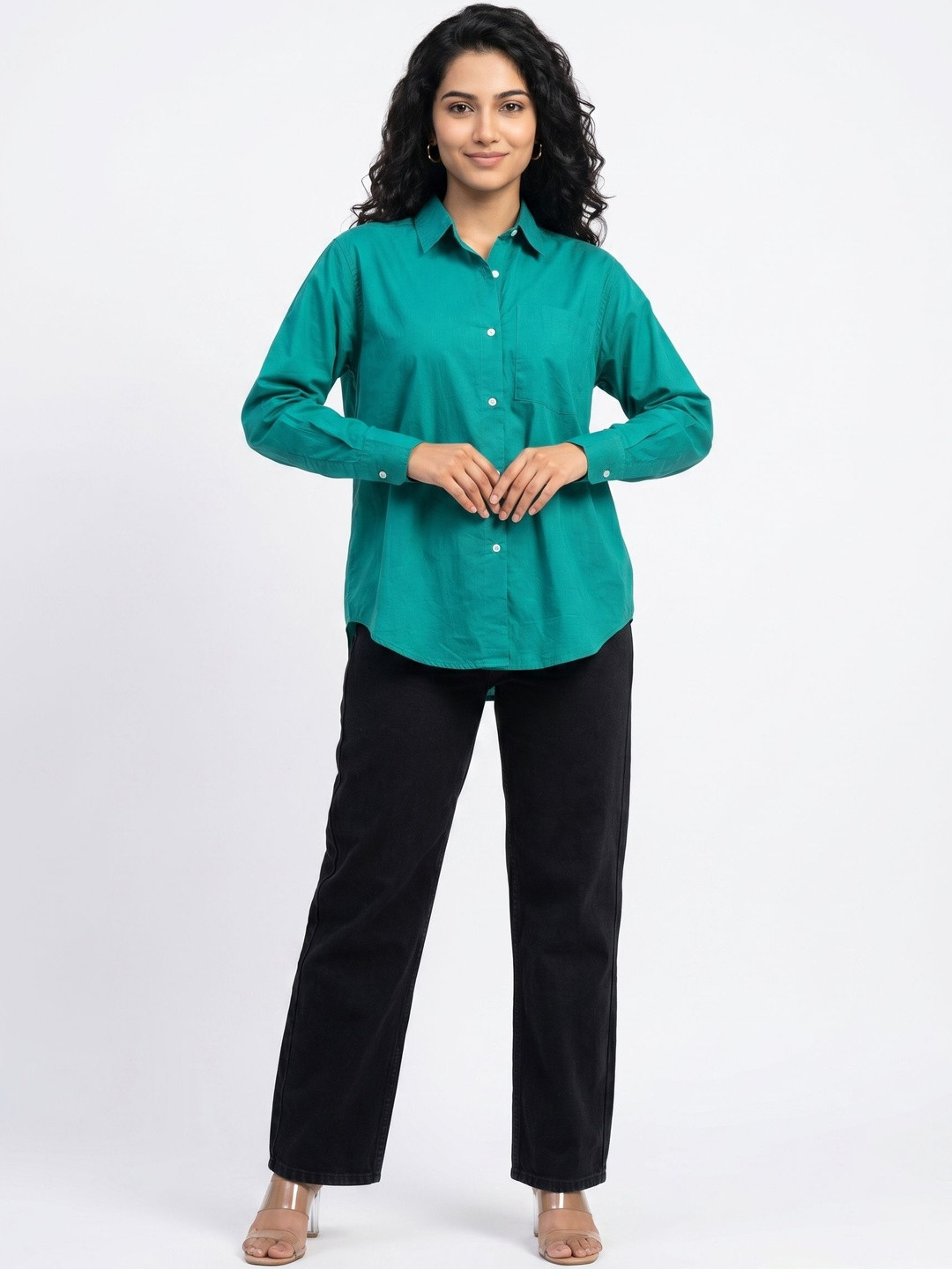 SANSKRUTIHOMES Women Comfort Casual Shirt