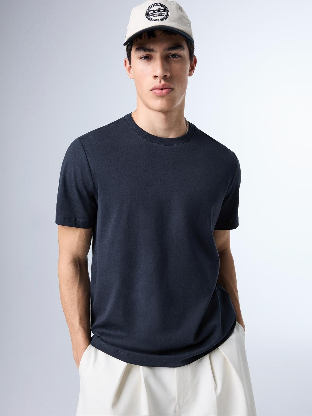 Bershka Regular Fit Pure Cotton T-shirt