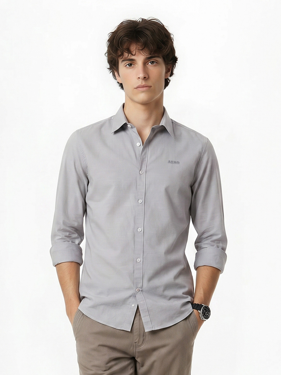 Aeropostale Pure Cotton Casual Shirt