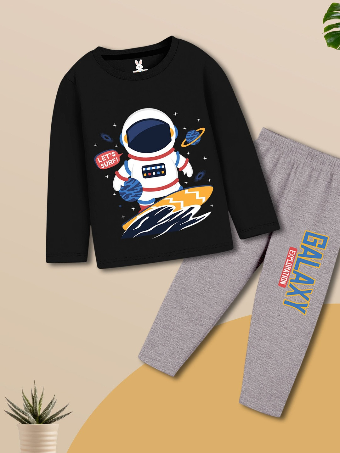KIDSCRAFT Boys Printed Night suit