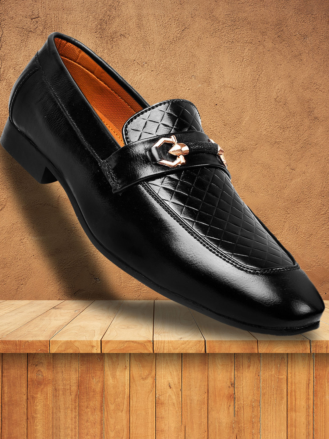 Bxxy Men Round Toe Slip-On Loafers