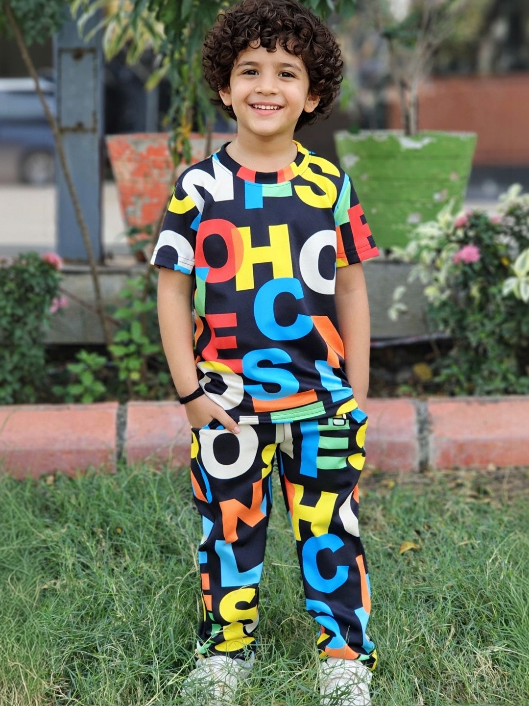 Veta Wear Unisex Kids Printed T-shirt