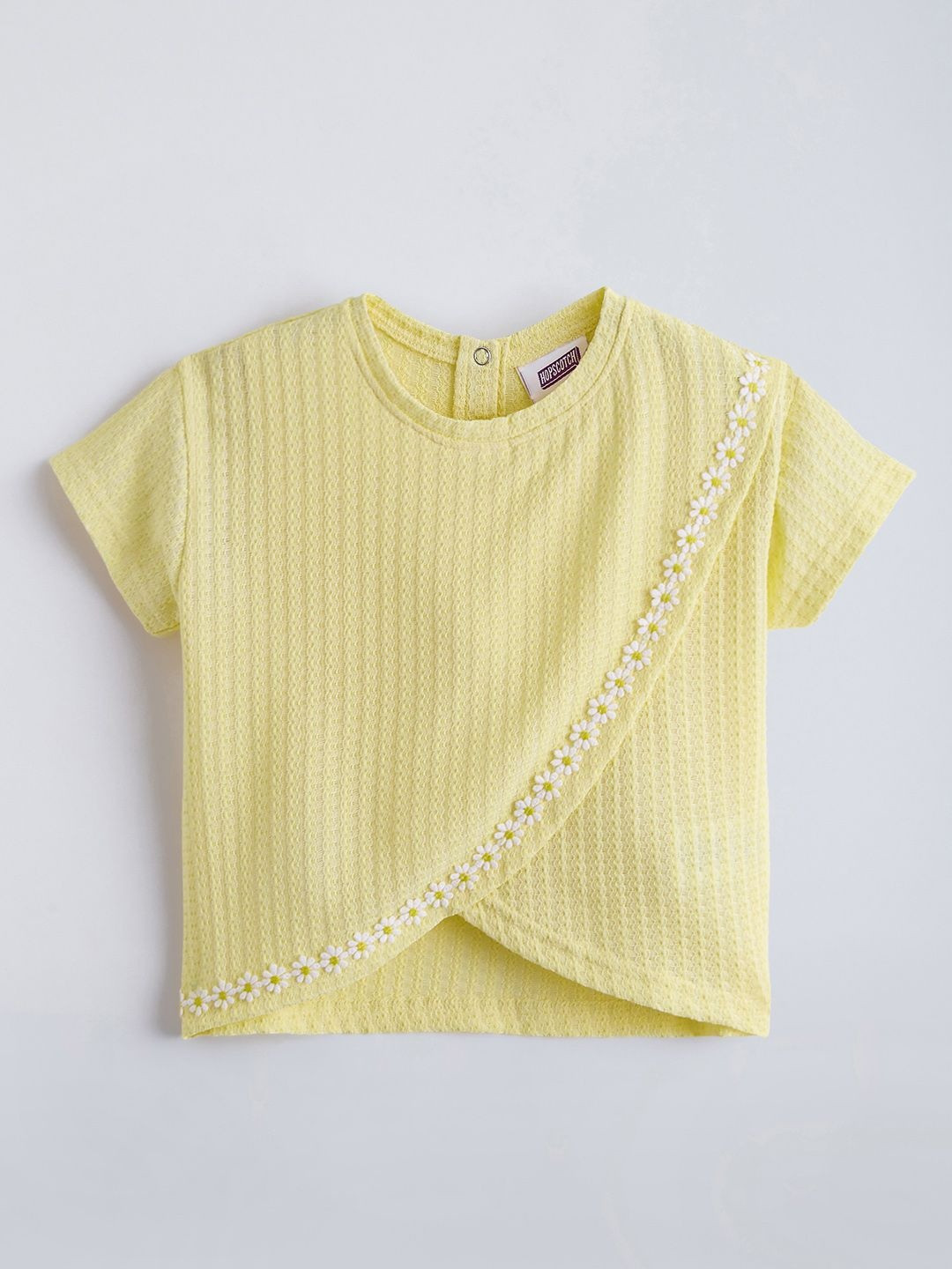Hopscotch Girls Printed T-shirt