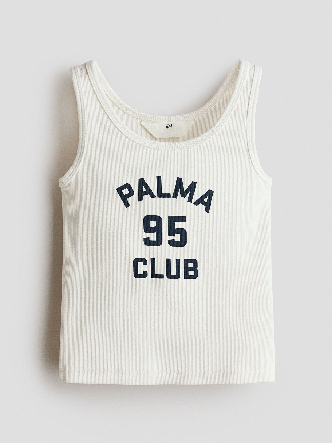 H&M Motif-detail Vest Top