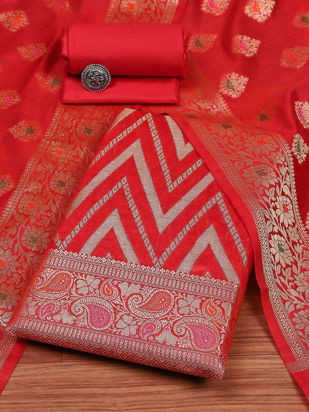 Biba Unstitched Dress Material