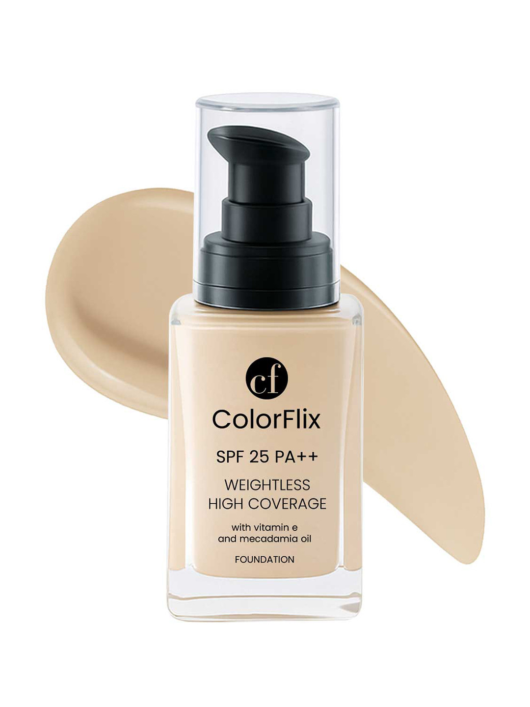 COLORFLIX Tinted Serum Foundation & Concealer- 30 ml- Beige Glow