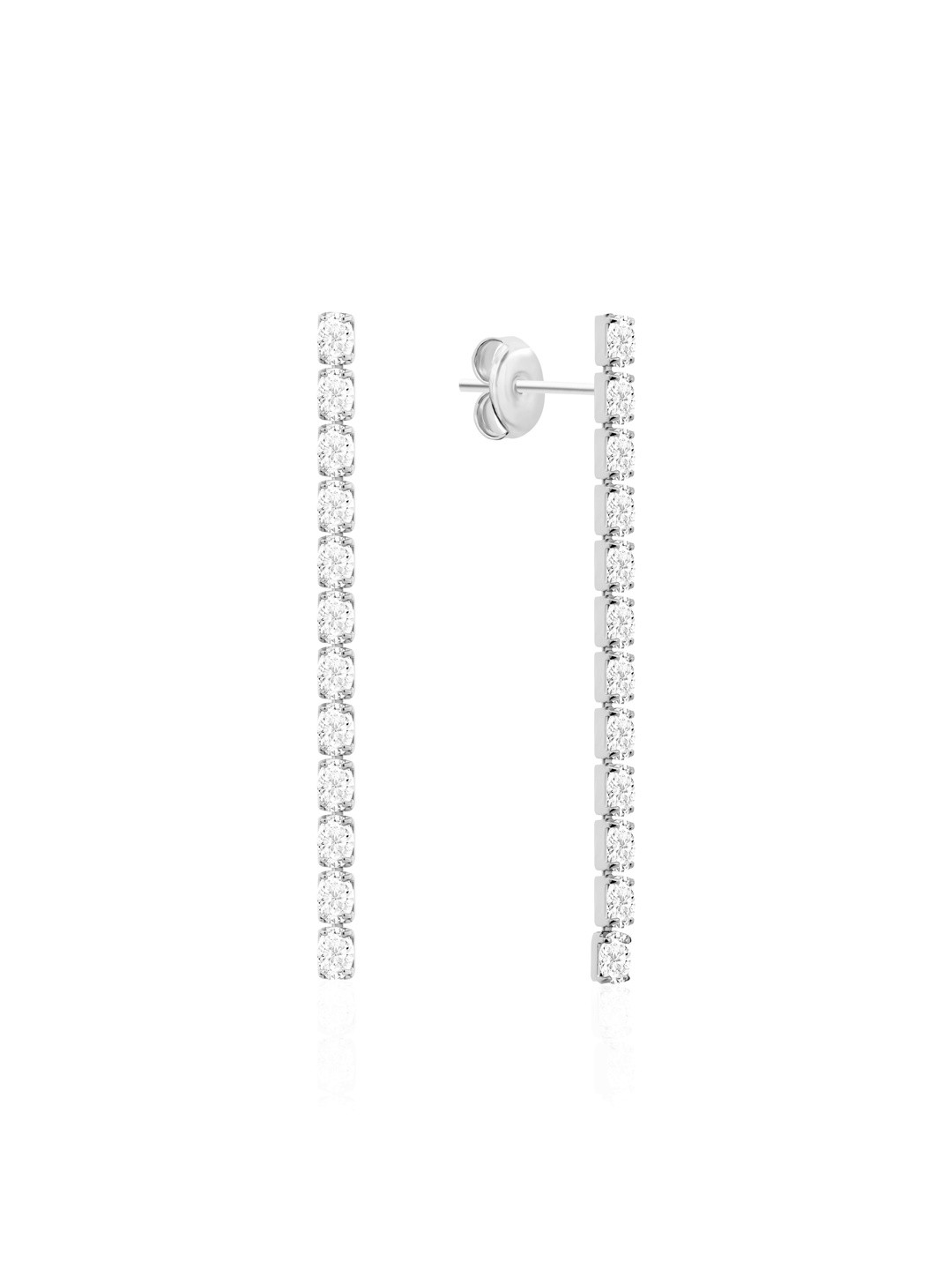 Nistra Geometric Drop Earrings