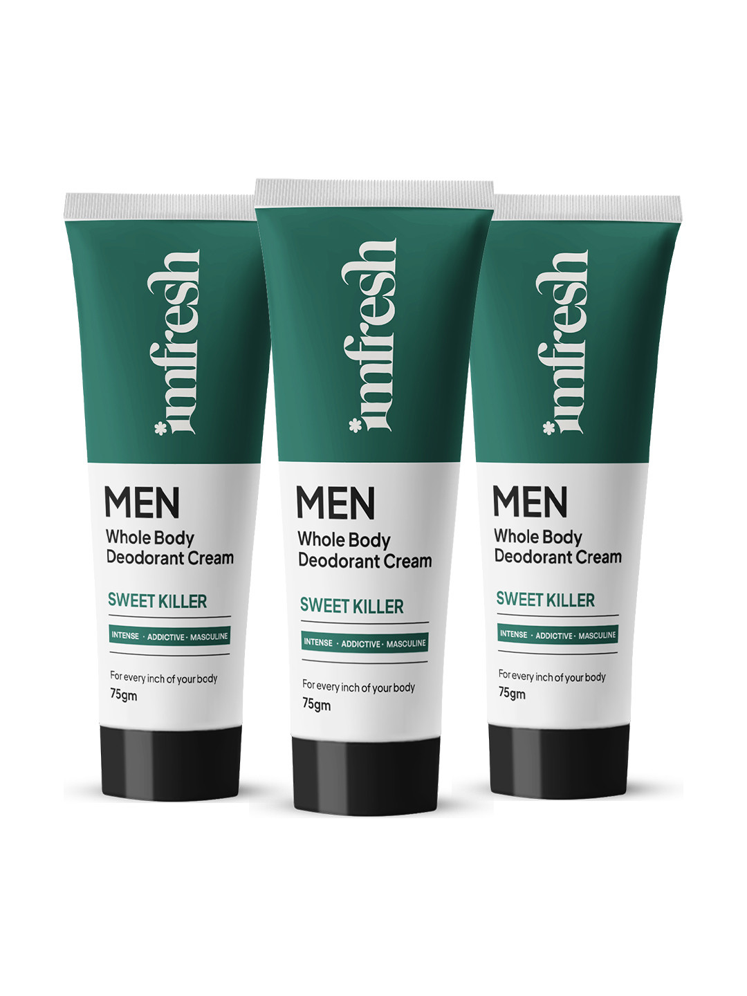 imfresh Set of 3 Sweet Killer Whole Body Deodorant Cream - 75g Each