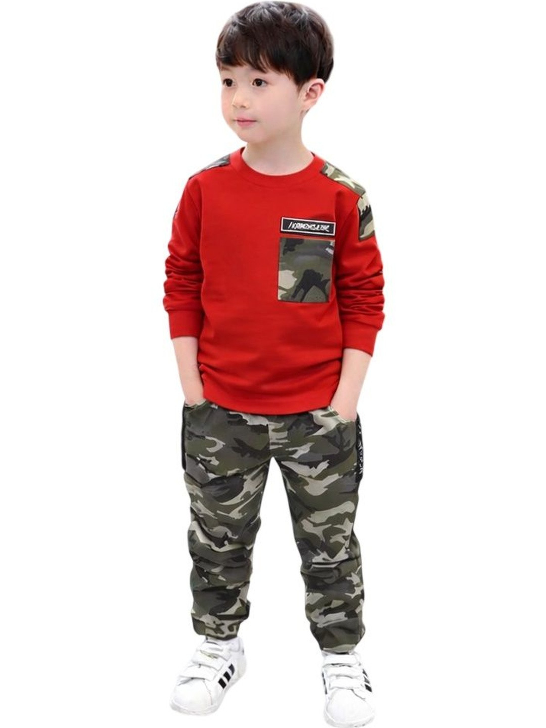 Veta Wear Unisex Kids Colourblocked T-shirt