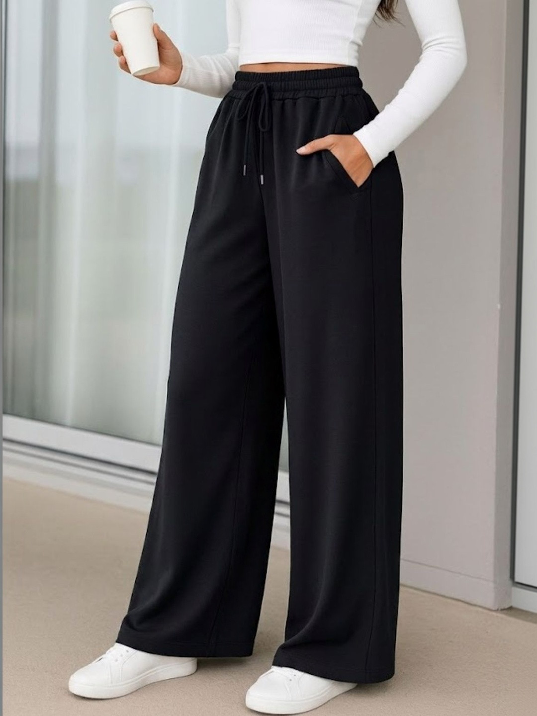 dockstreet Women Relaxed Fit Track Pants