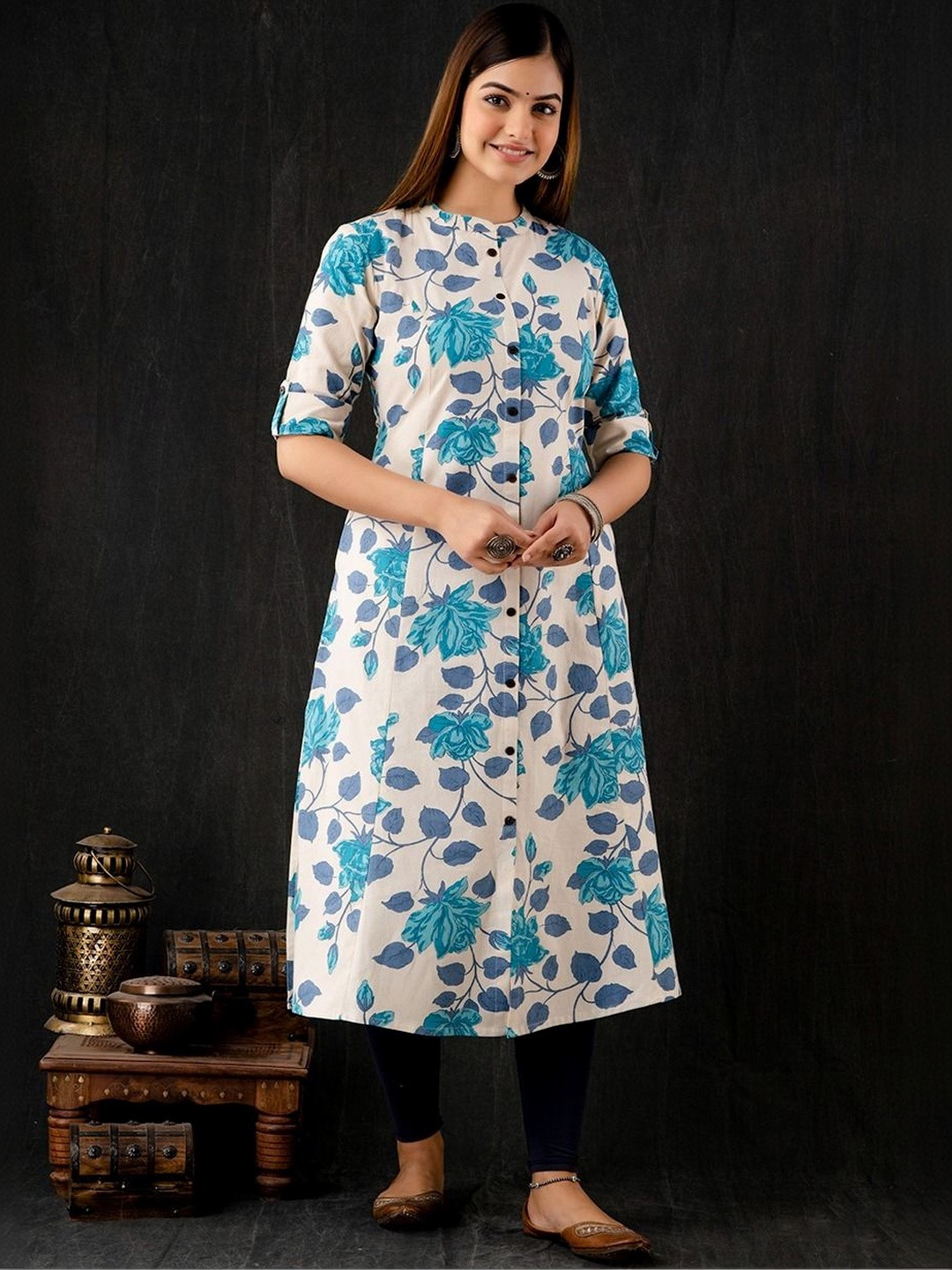 Moda Rapido Floral Printed Kurti