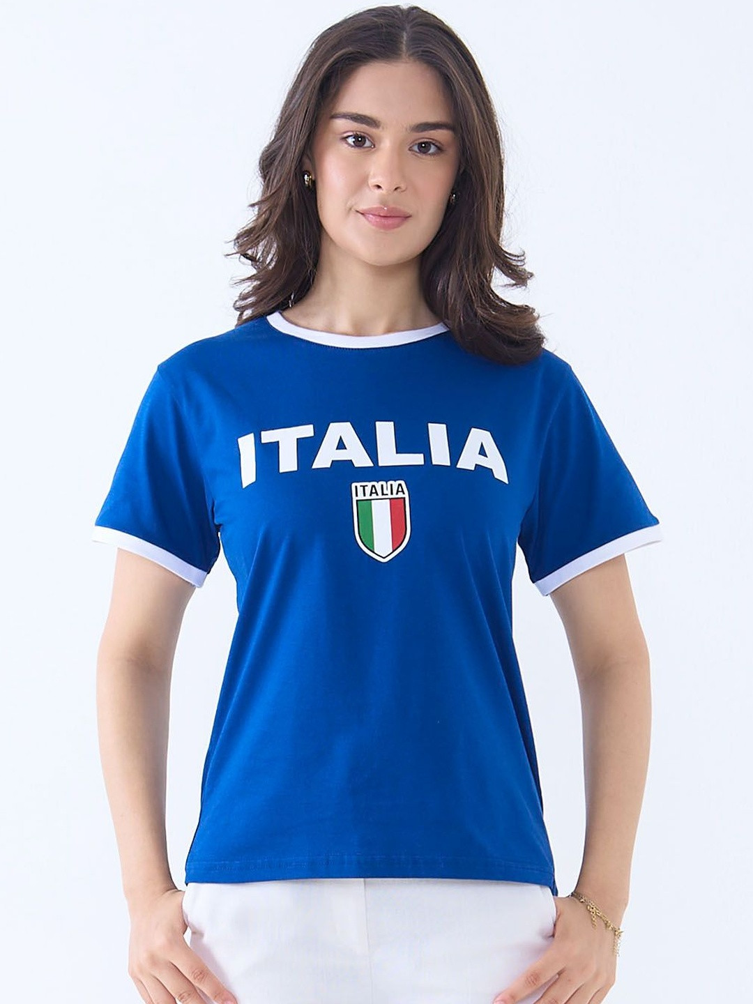 DKY Women Printed T-shirt