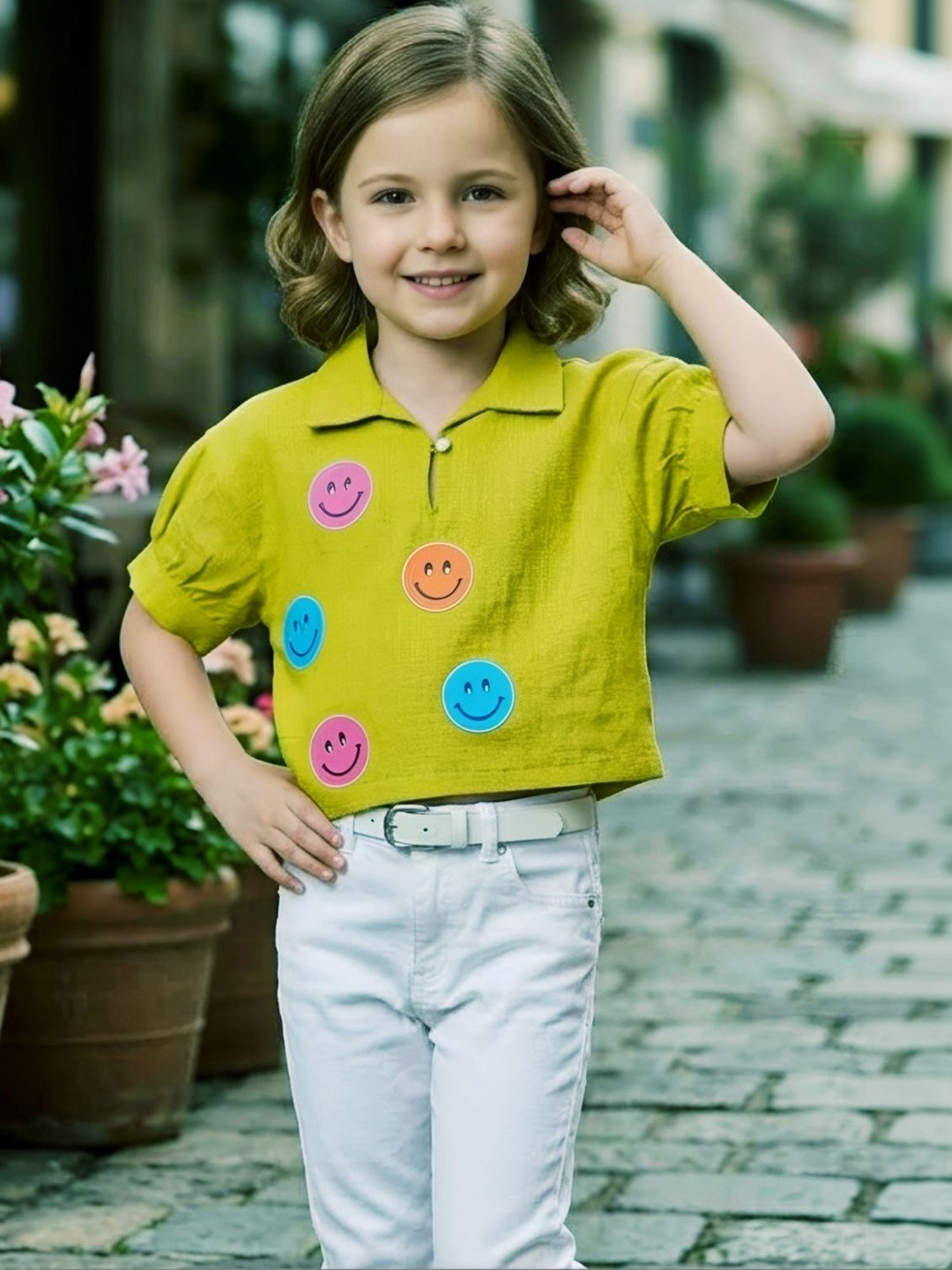 Lei-Chie Print Top