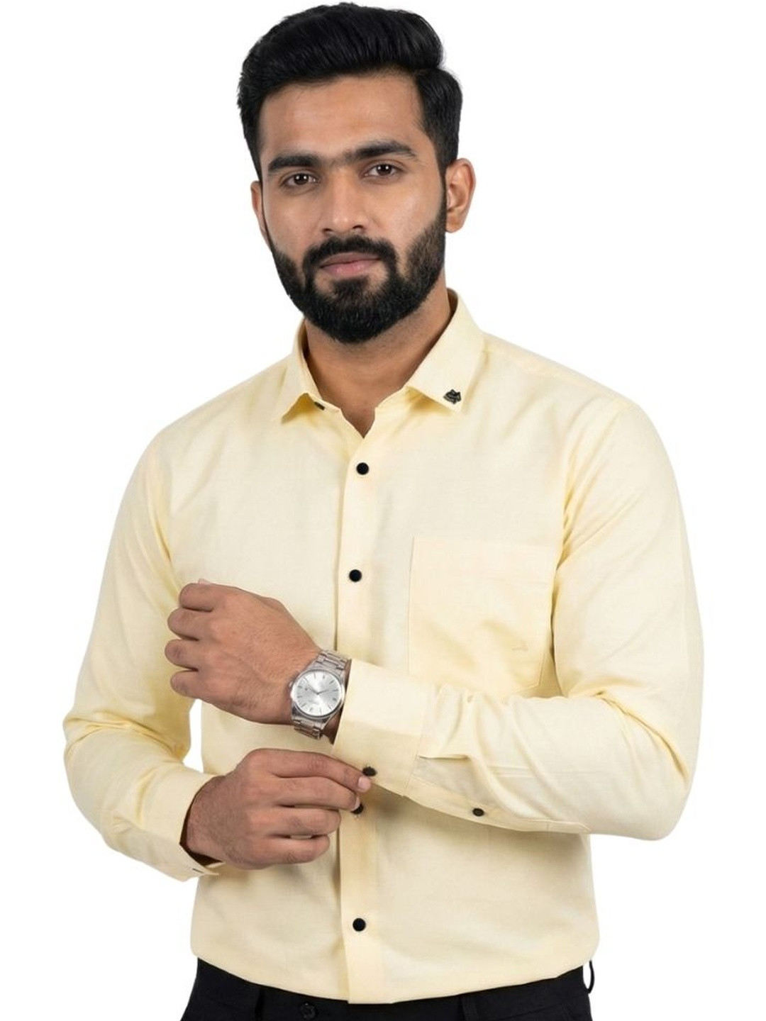 Kites Club Men Slim Fit Formal Shirt