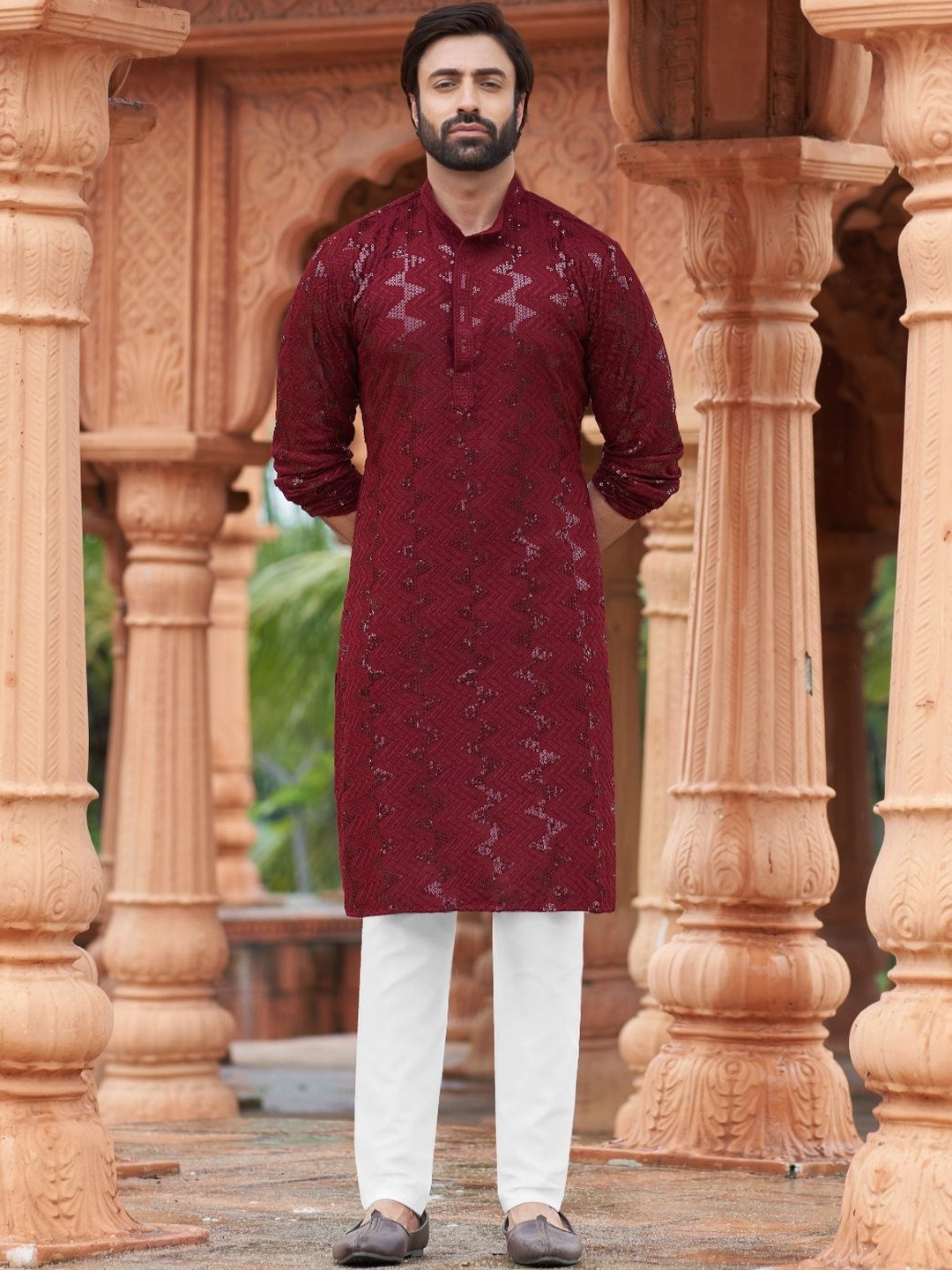 Dincharya Men Kurta