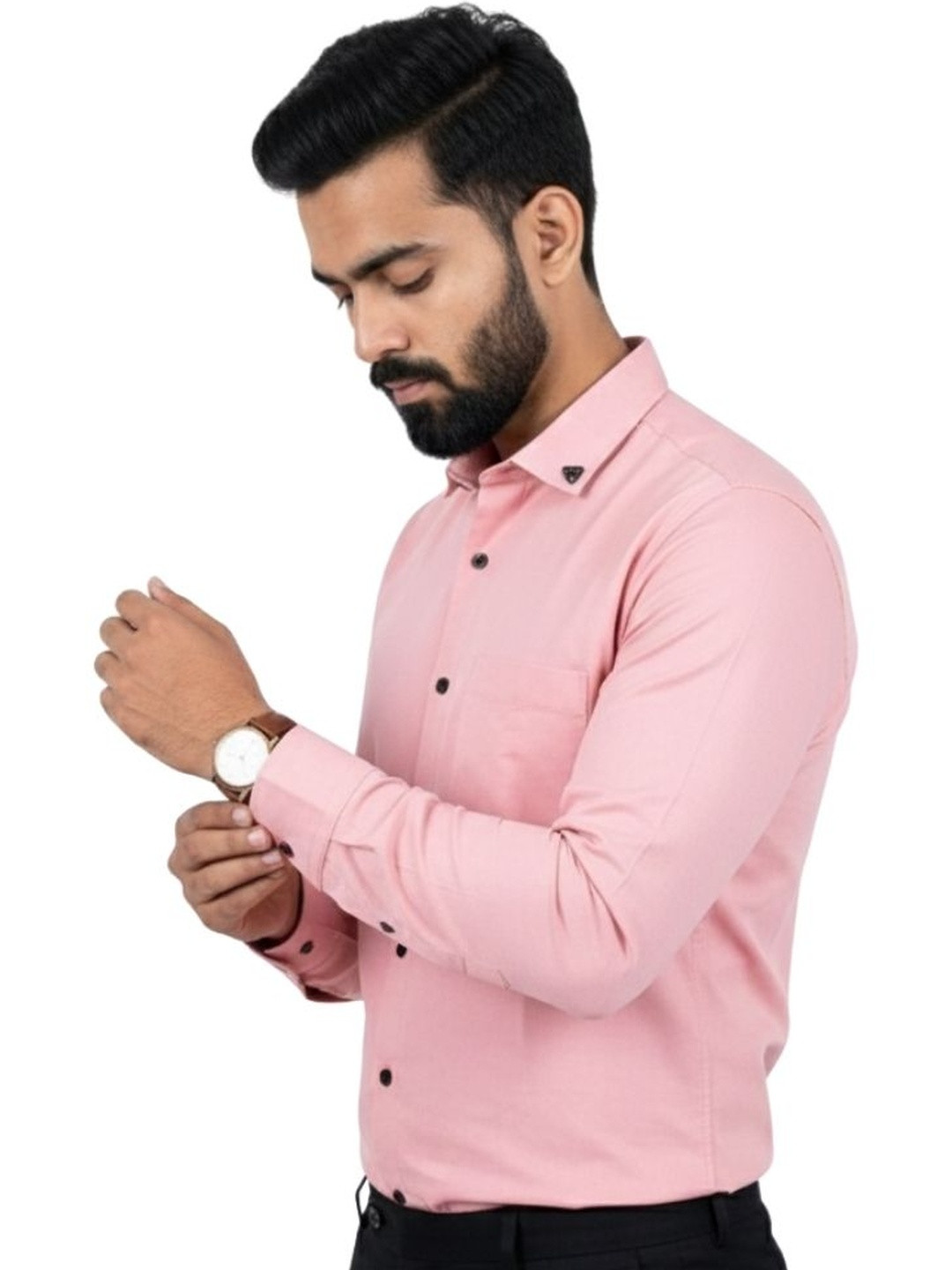 Kites Club Men Slim Fit Formal Shirt