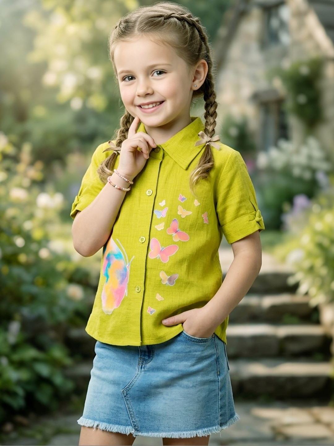 Lei-Chie Print Top