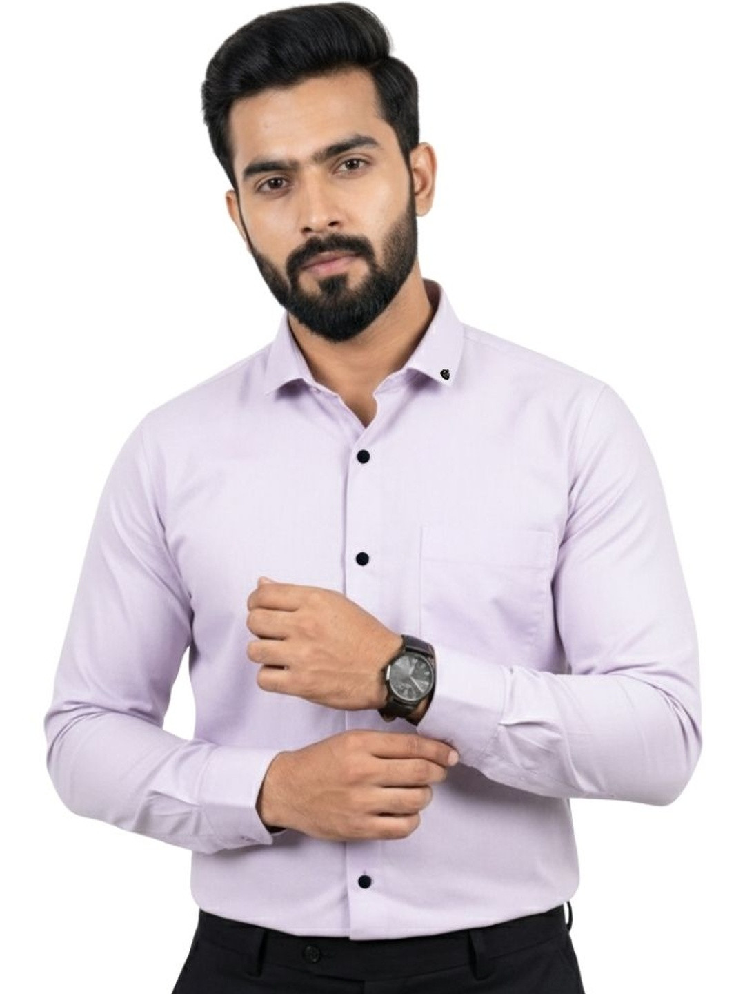 Kites Club Men Slim Fit Formal Shirt