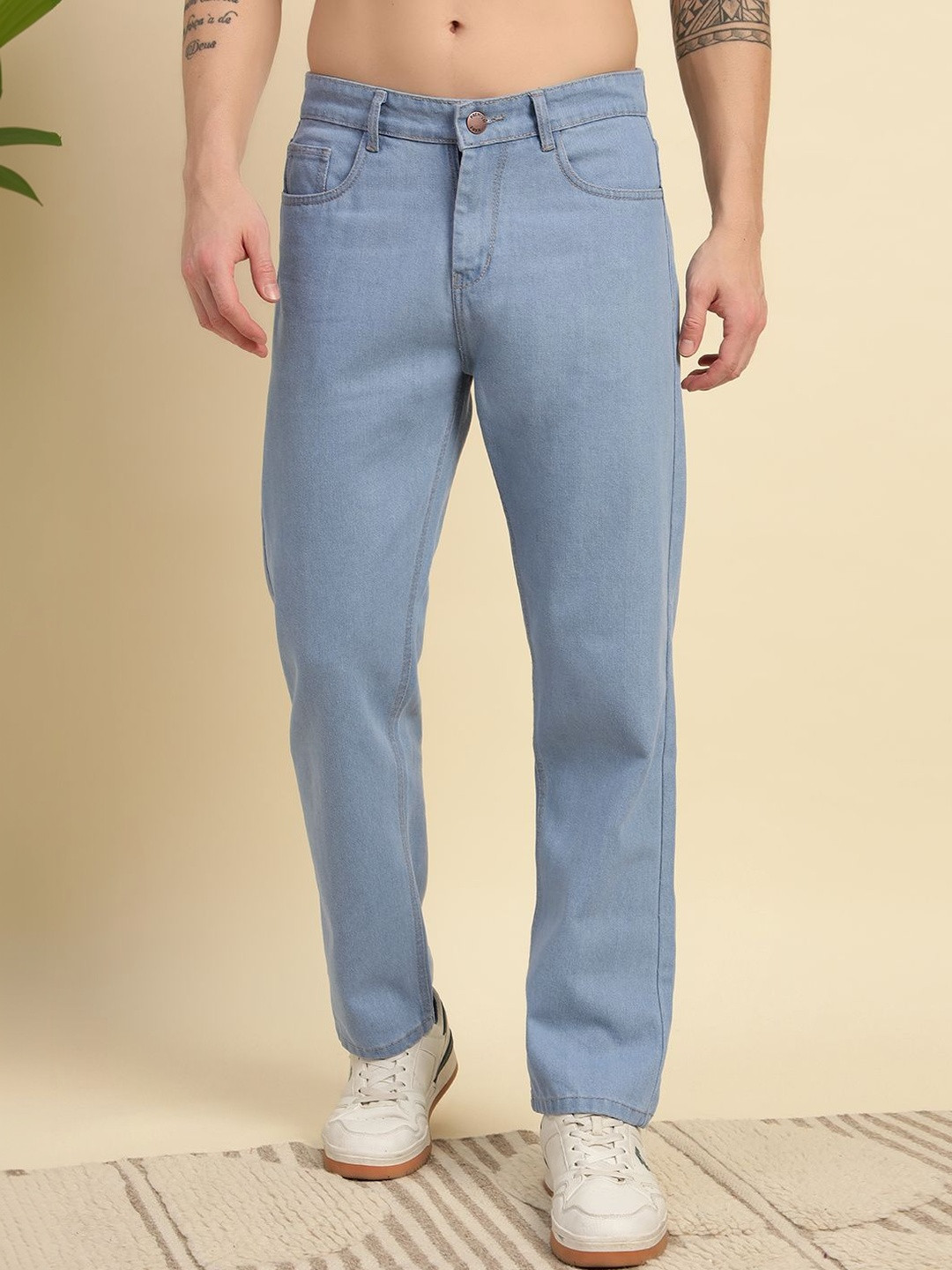 R.Code by The Roadster Life Co. Men Mid-Rise Jeans