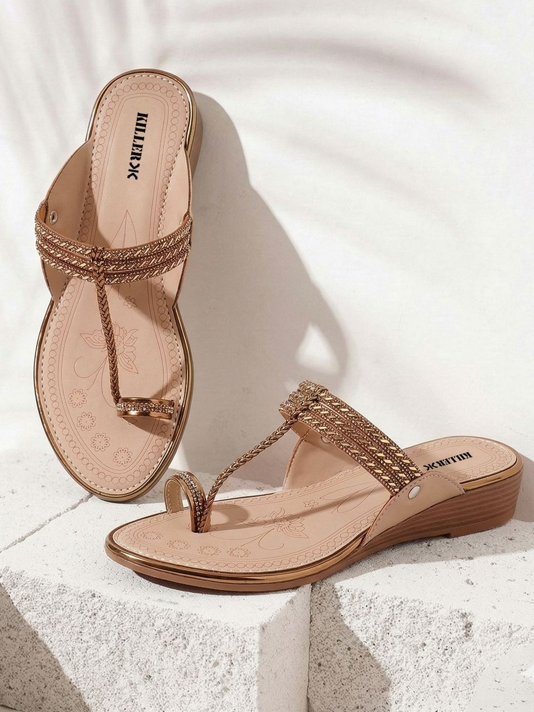 Killer Women Open Toe Flats