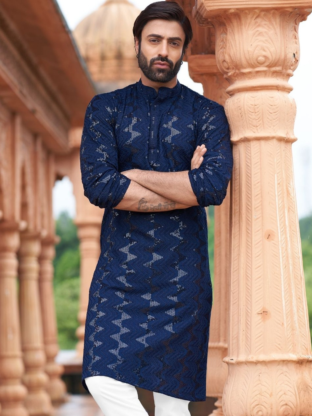 Dincharya Men Kurta