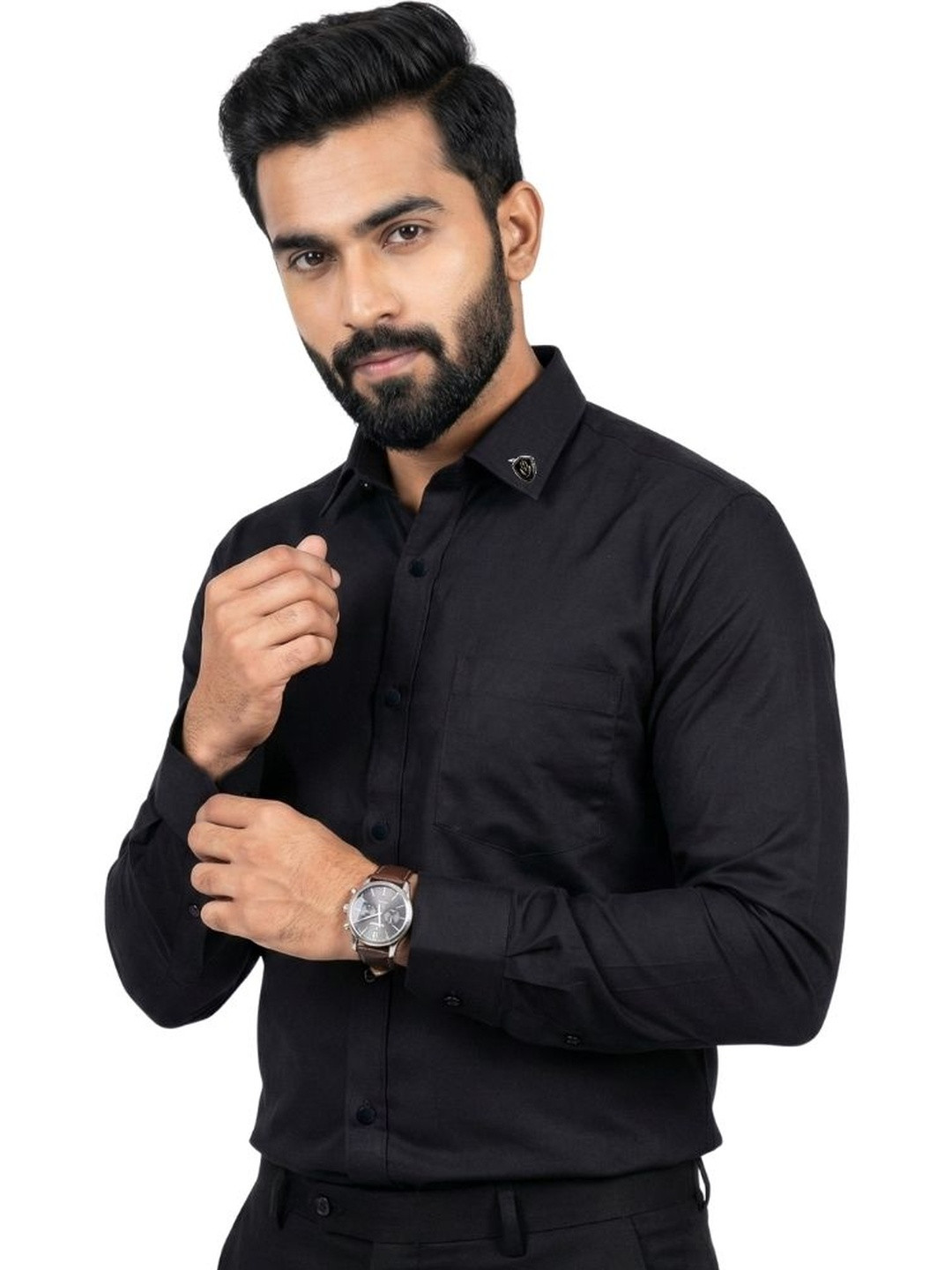 Kites Club Men Slim Fit Formal Shirt