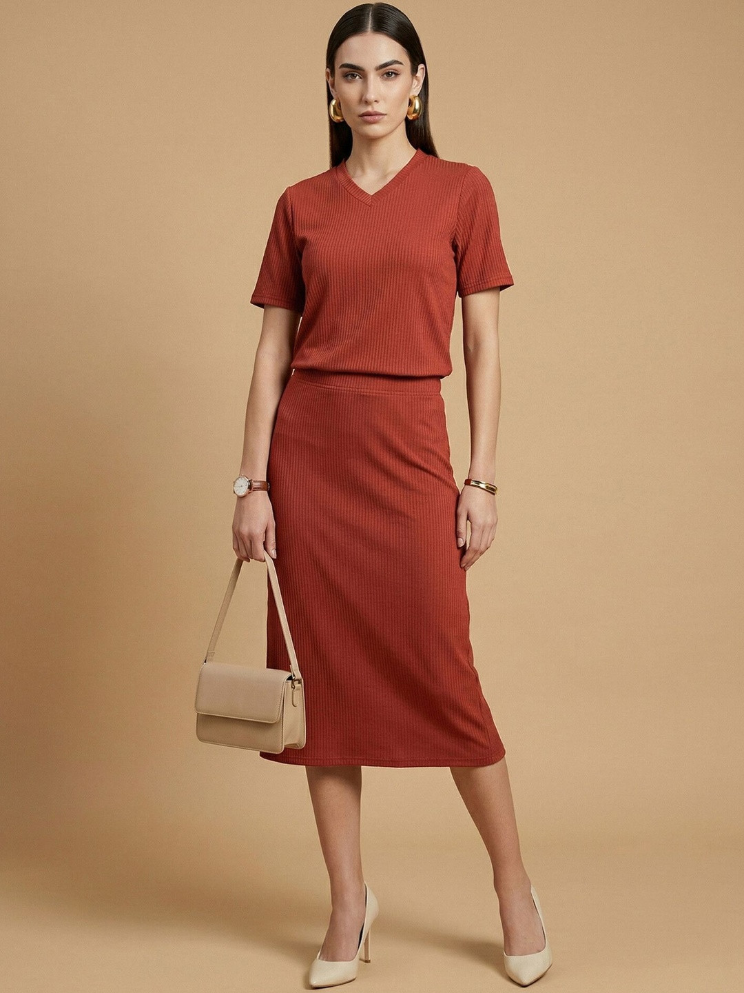Chemistry Dyed Top with Skirt