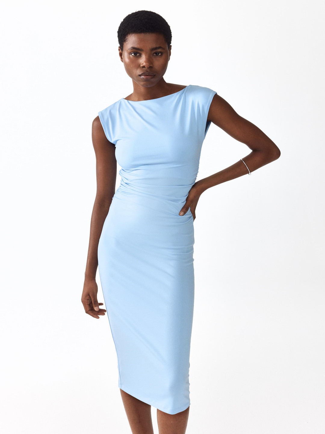 H&M Cap-Sleeved Dress