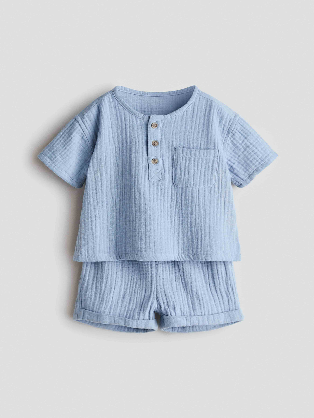 H&M 2-Piece Top And Shorts Set