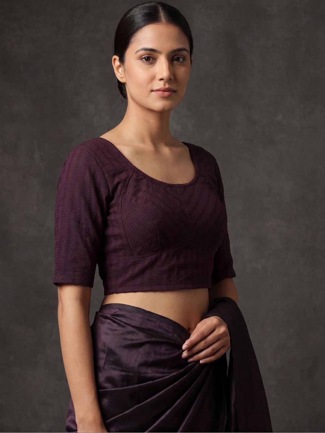 Rasvidha Woven Design Saree Blouse