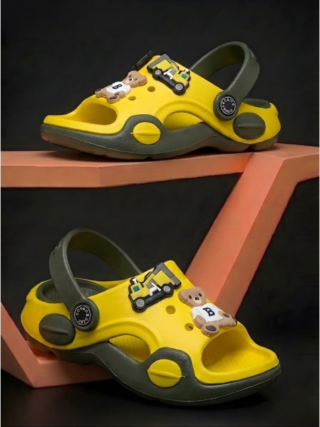 HOOH Now Comfort in Fashion Unisex Kids PU Comfort Sandals