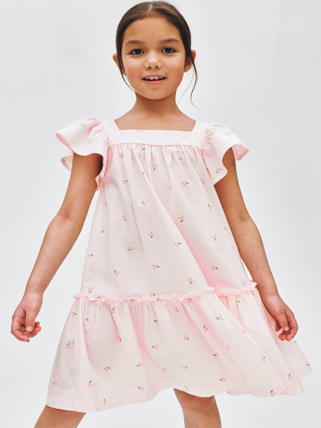 H&M Flared Cotton Dress